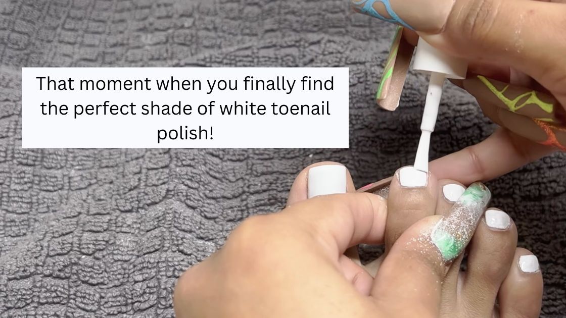 What Does White Toenail Polish Mean Sexually Paintingspider