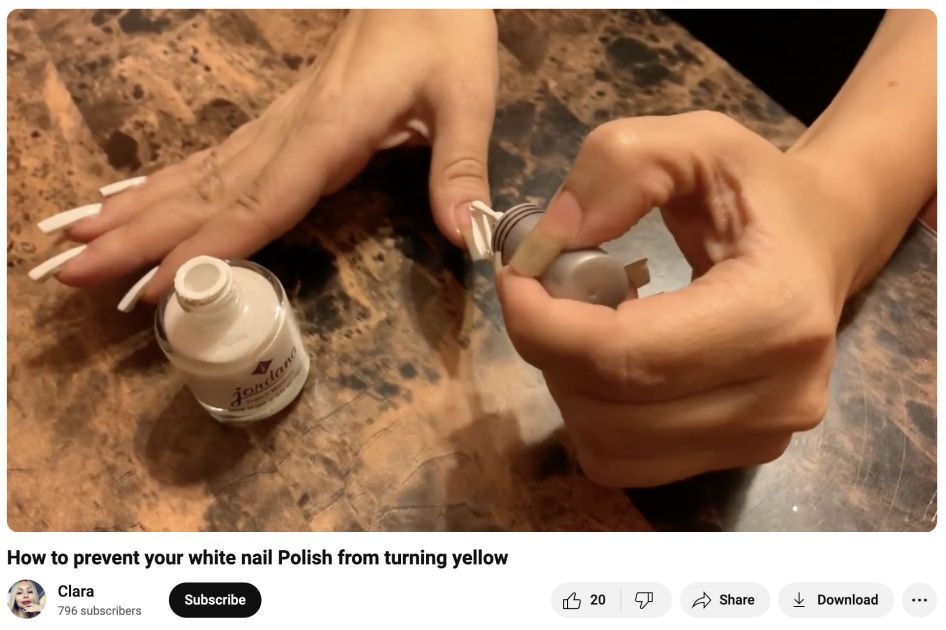 why-does-my-white-nail-polish-turn-yellow-8-reasons