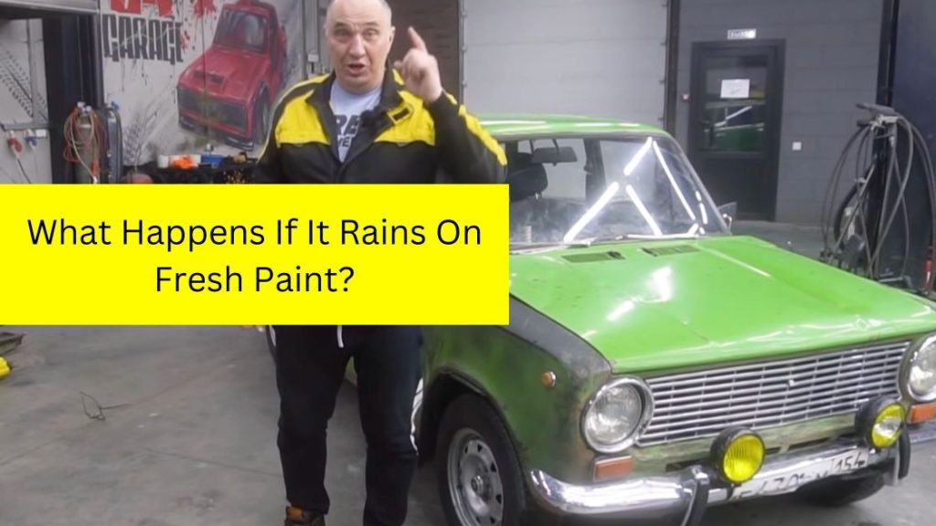 How Long Does Car Paint Need To Dry Before Rain?